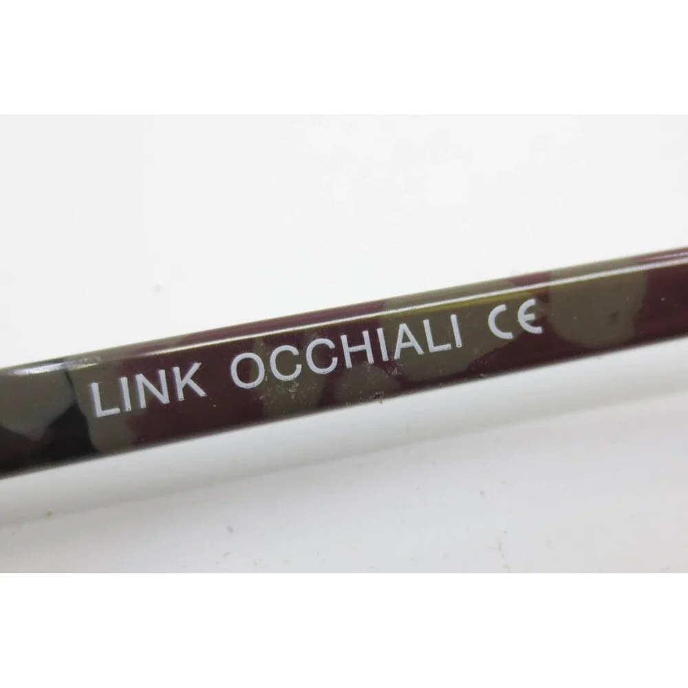 Link Occhiali 7175 C57 Camo Tortoise Oval Eyeglasses Frames 53-16-140